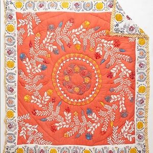 anthropologie zocalo quilt set (4 piece)